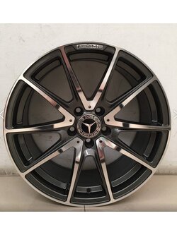 ล้อแต่งเบนซ์ EDITION-7 18" ล้อใหม่ สีเทากันหน้าเงา