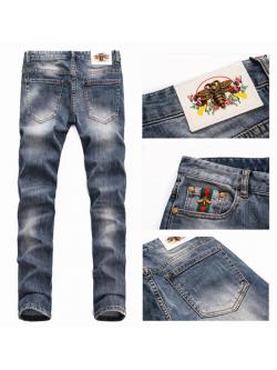 001019 ยีนส์ Ajaz James Style Gucci Italy New Summer 2019 Jeans Denim Slim feet Size 28-38