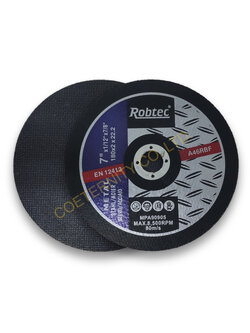 ใบตัดเหล็ก-สแตนเลส ROBTEC 7 นิ้ว