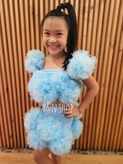 ชุดเด็กน่ารัก ชุดดรัมเมเยอร์ ชุดเชียร์กีฬา