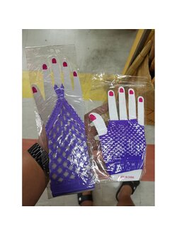 ถุงมือดรัมเมเยอร์เด็ก สีขาว สำหรับชุดดรัมเมเยอร์เด็กหญิง ชุดเชียร์ลีดเดอร์เด็ก ชุดแฟนซีเด็ก งานขบวนพาเหรด งานกีฬาสี