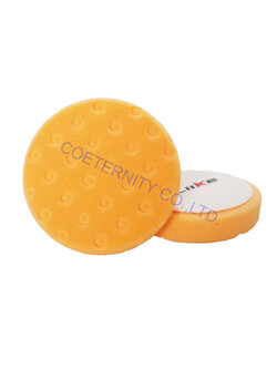 ฟองน้ำกระดุม-สีส้ม