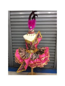 ชุดดรัมเมเยอร์ ไทยพับ ชุดดรัมเมเยอร์เด็ก ชุดเชียร์ลีดเดอร์เด็ก