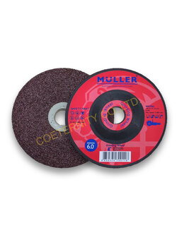 ใบเจียรเหล็ก MULLER สีแดง แบบหนา