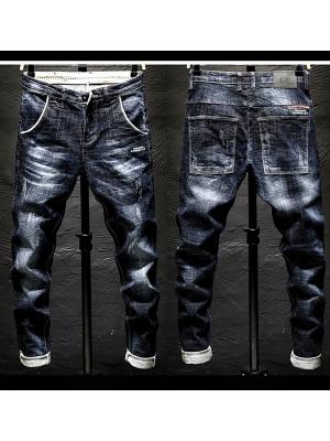 001022 ยีนส์ Sandcow Style Korean Version Diesel Jeans Denim Slim feet Size 28-40
