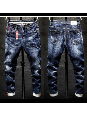 001024 ยีนส์ Sandcow Style Korean Version Diesel Jeans Denim Slim feet Size 28-38