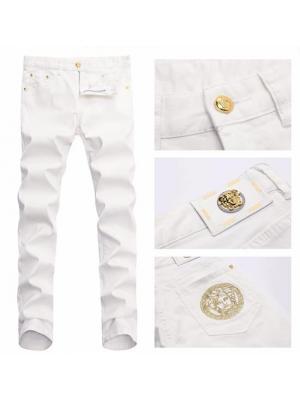001018 ยีนส์ Ajaz James Style Versace Italy New Summer 2019 Jeans Denim Slim feet Size 28-38