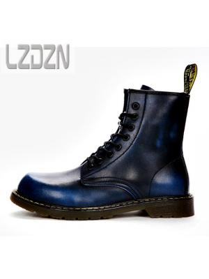 01051 รองเท้าบูท LZDZN Boots Leather Shoes high สไตล์วินเทจ [ชาย/หญิง] Size 35-44