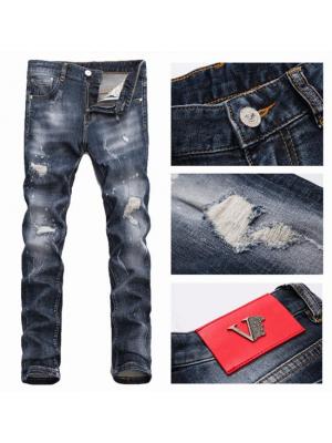001017 ยีนส์ Ajaz James Style Versace Italy New Summer 2019 Jeans Denim Slim feet Size 28-38