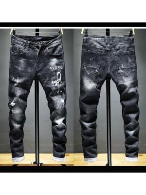 001032 กางเกงยีนส์ Sandcow Denim Style Korean Version Diesel Jeans Slim feet Size 28-38