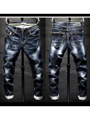 001030 ยีนส์ Sandcow Style Korean Version Diesel Jeans Denim Slim feet Size 28-40