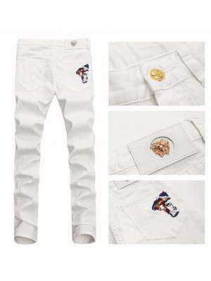 001020 กางเกงยีนส์ Ajaz James Denim Style Versace Italy New Summer 2019 Jeans Slim feet Size 28-38