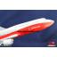 โมเดลเครื่องบิน Boeing 747 สหรัฐอเมริกา สีส้ม ลำใหญ่