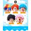 วิกผม วิกตัวตลก ผมทรง หัวฟู Afro แอฟโฟร ผมปลอม วิกคอสเพลย์ ดิสโก้ ขนาดฟรีไซส์ยางยืด สีชมพูอ่อน