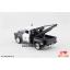 โมเดลรถตำรวจ 1955 Chevrolet Chevy Stepside Pick-Up สีดำ-ขาว Scale 1:32 มีเซตอุปกรณ์รถยก รถลาก