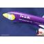 โมเดลเครื่องบิน นกแอร์ Nok Air (Boeing737) สีม่วง-ขาว ประเทศไทย ลำใหญ่
