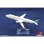 โมเดลเครื่องบิน Silk Air (Airbus A320) สีขาว สิงคโปร์