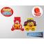 โมเดลของเล่นแมคโดนัลด์(McDonald's) แฮปปี้มีล Happy Meal - ที่ผูกเชือกรองเท้า Ronald McDonald & Birdie Shoelace Buddies (2013)