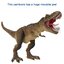 Mattel Jurassic World Hammond Collection Tyrannosaurus Rex (HFG66) แมทเทล จูราสสิค เวิลด์ ของเล่นแอ็กชั่นฟิกเกอร์ไดโนเสาร์ ไทแรนโนซอรัส เร็กซ์ (ที. เร็กซ์)