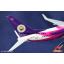 โมเดลเครื่องบิน นกแอร์ Nok Air (Boeing737) สีม่วง-ขาว ประเทศไทย ลำใหญ่