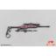 พวงกุญแจ PUBG (PLAYERUNKNOWN'S BATTLEGROUNDS) : ปืนไรเฟิล Mini 14 Sniper Rifle (Ruger Mini-14) ลายไม้ ติดลำกล้อง