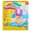 Hasbro Play-Doh Rainbow Swirl Ice Cream Playset ฮาสโบร แป้งดินน้ำมันเด็ก เพลย์โดว์ เรนโบว์ สเวิร์ล ไอศครีม เพลย์เซ็ท ลิขสิทธิ์แท้