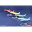 โมเดลเครื่องบิน Nok Air นกแอร์ ลาย Angry Birds สีฟ้า ประเทศไทย