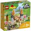 LEGO Duplo Jurassic World T. rex and Triceratops Dinosaur Breakout รุ่น 10939