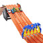 Hot Wheels Roll Out Raceway Track Set ฮอตวีล ชุดราง 5 เลน ม้วนเก็บเป็นกล่องหกเหลี่ยม รุ่น GYX11 ลิขสิทธิ์แท้