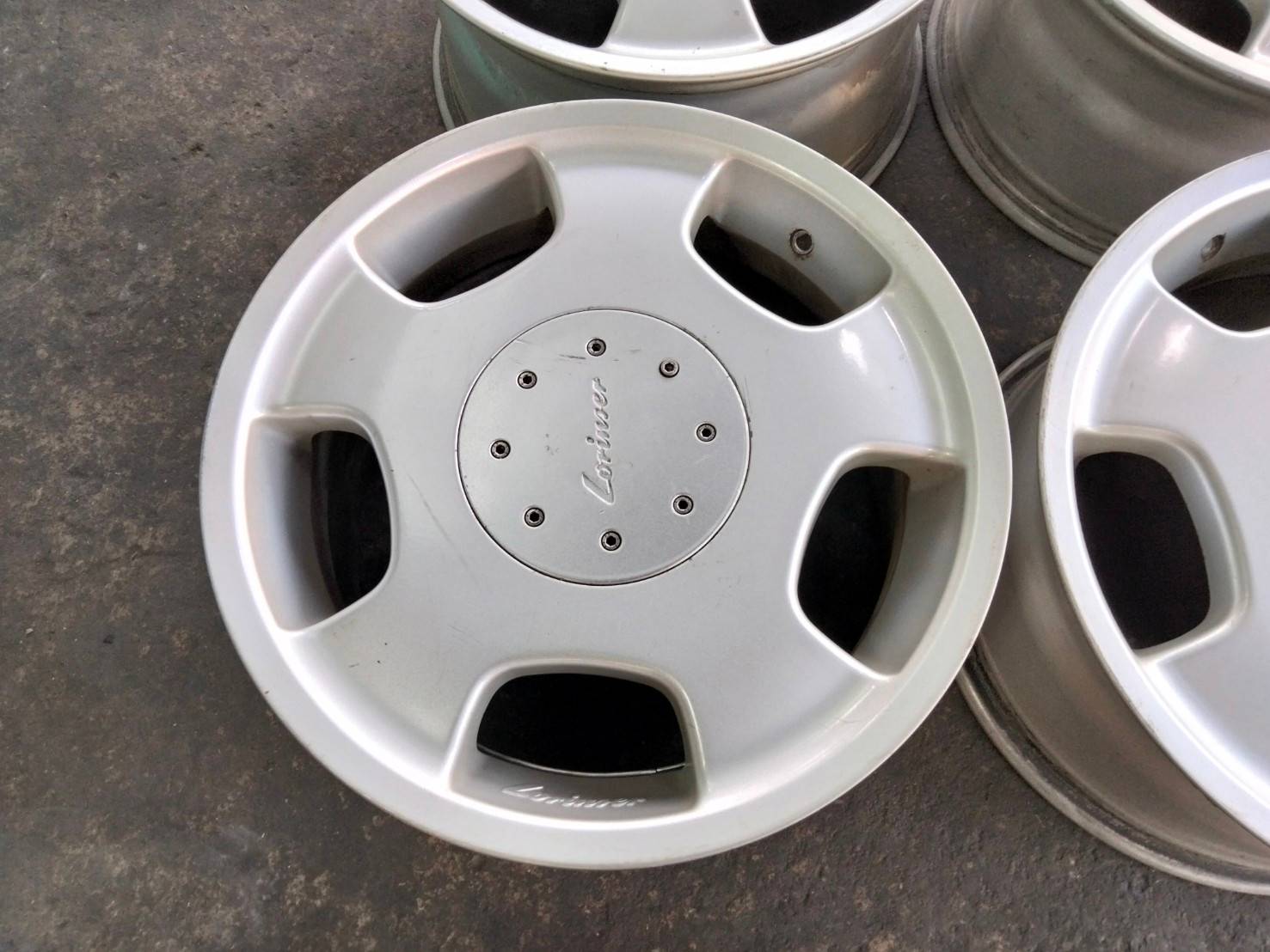 ล้อเบนซ์แท้ Lorinser D93 16 นิ้ว ET44