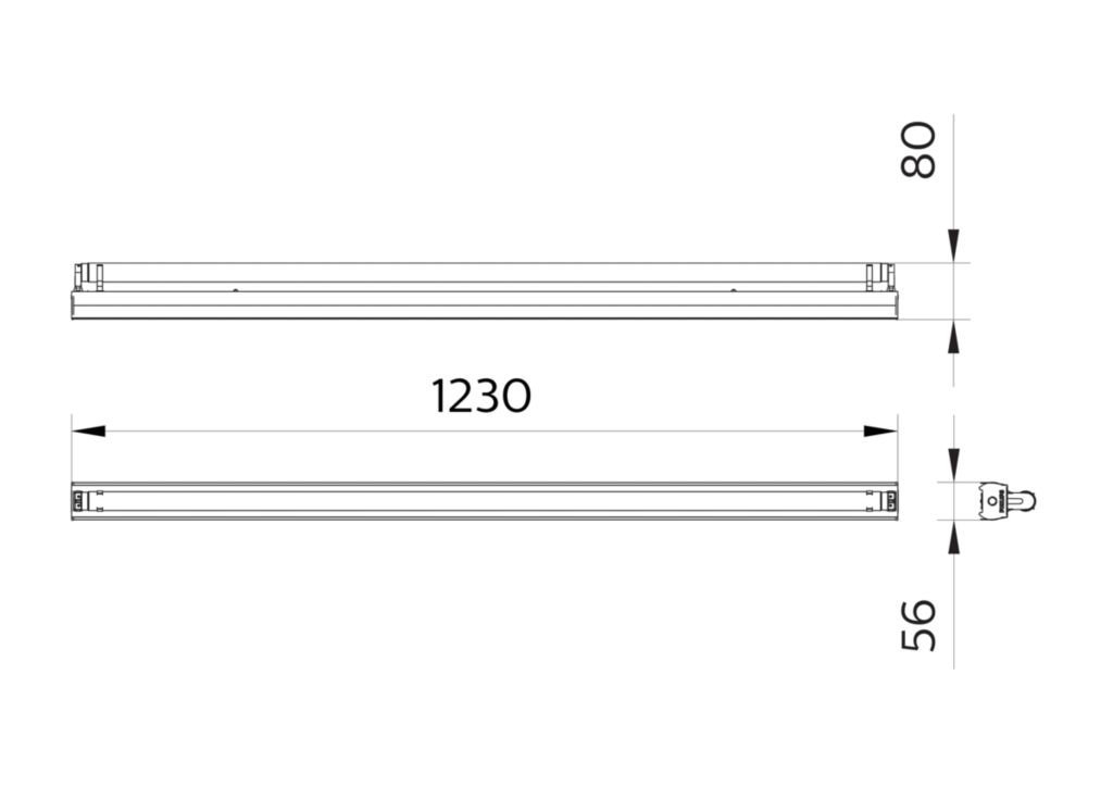 ขายถูก UV-C Batten (UV-C พร้อมรางชนิด 1 หลอด)