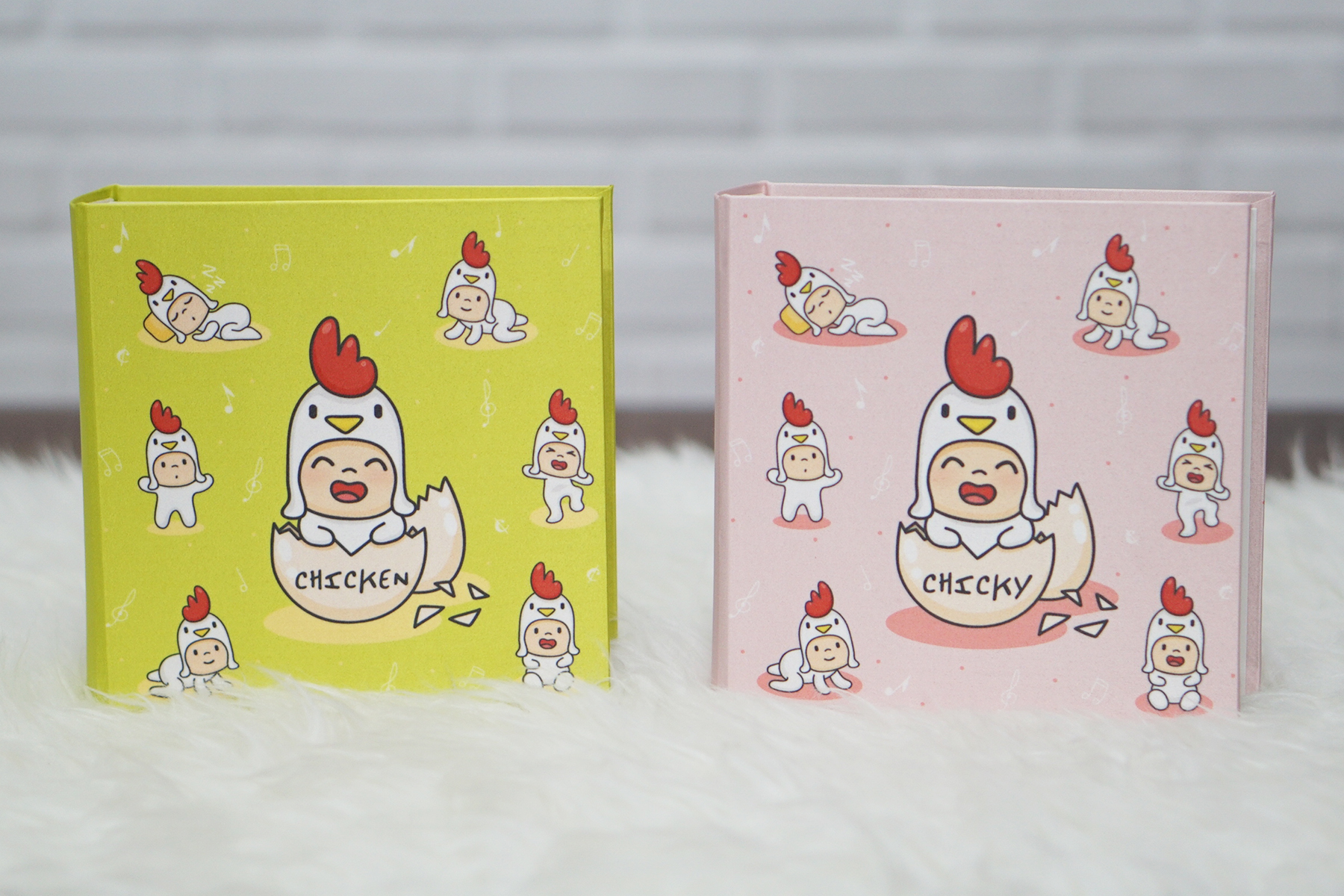 อัลบั้มสั่งทำใส่ชื่อ ลายกุ๊กไก่ - Kookai