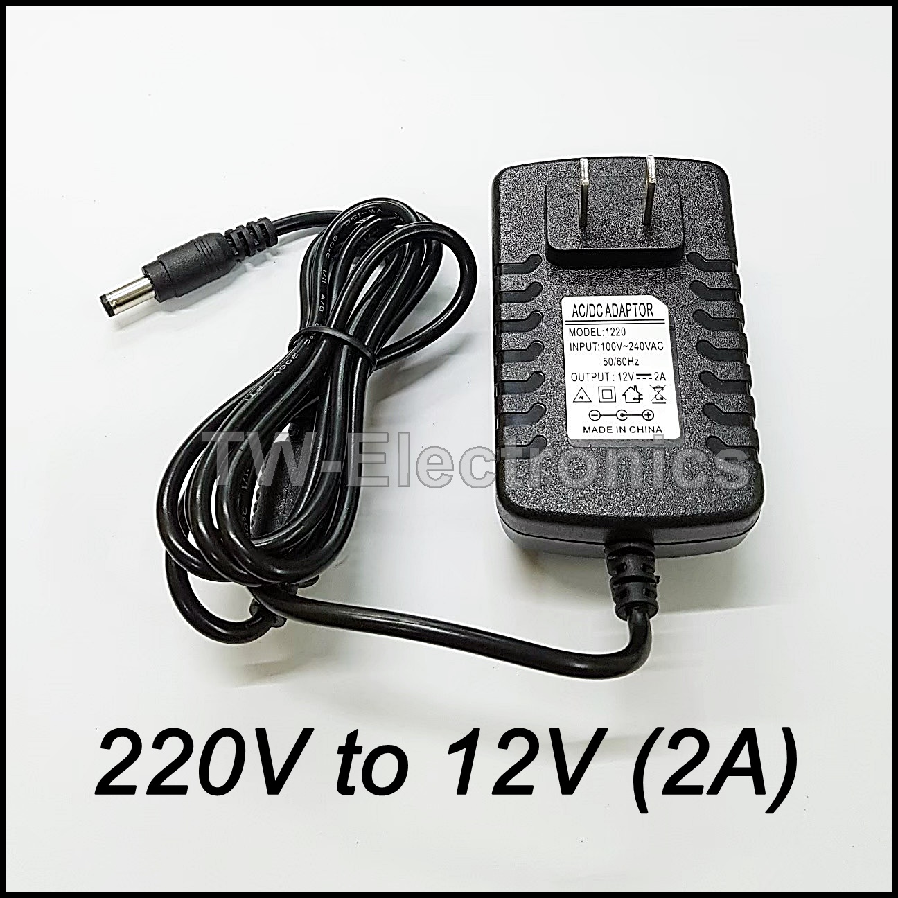 อะแดปเตอร์ 220V to 12V (2Amp)