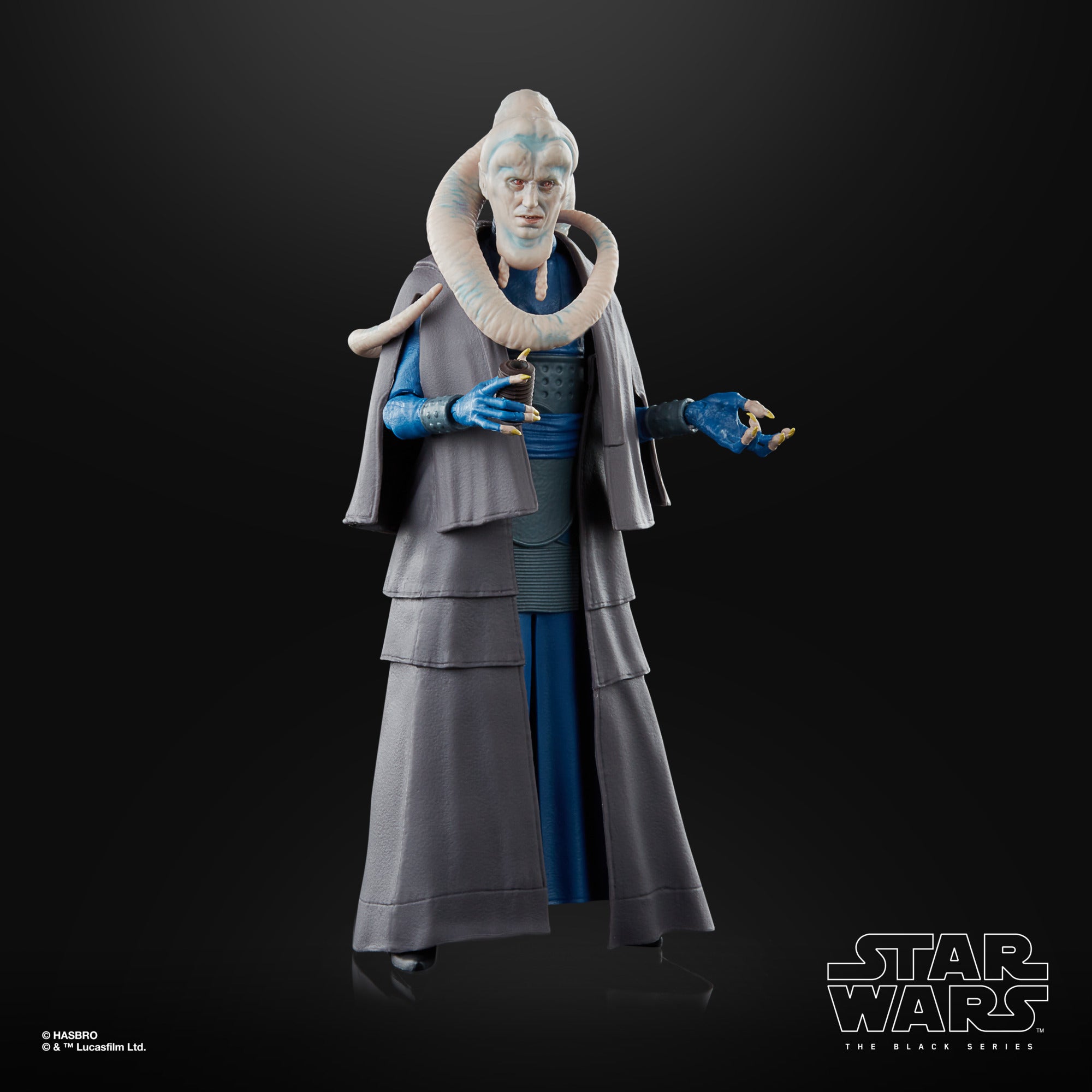 Hasbro Star Wars The Black Series Bib Fortuna 6-inch-scale Figure ฮาสโบร สตาร์ วอร์ส เดอะ แบล็ค ซีรีส์ หุ่นโมเดลฟิกเกอร์ บิบ ฟอร์ทูนา ขนาด 6 นิ้ว ลิขสิทธิ์แท้