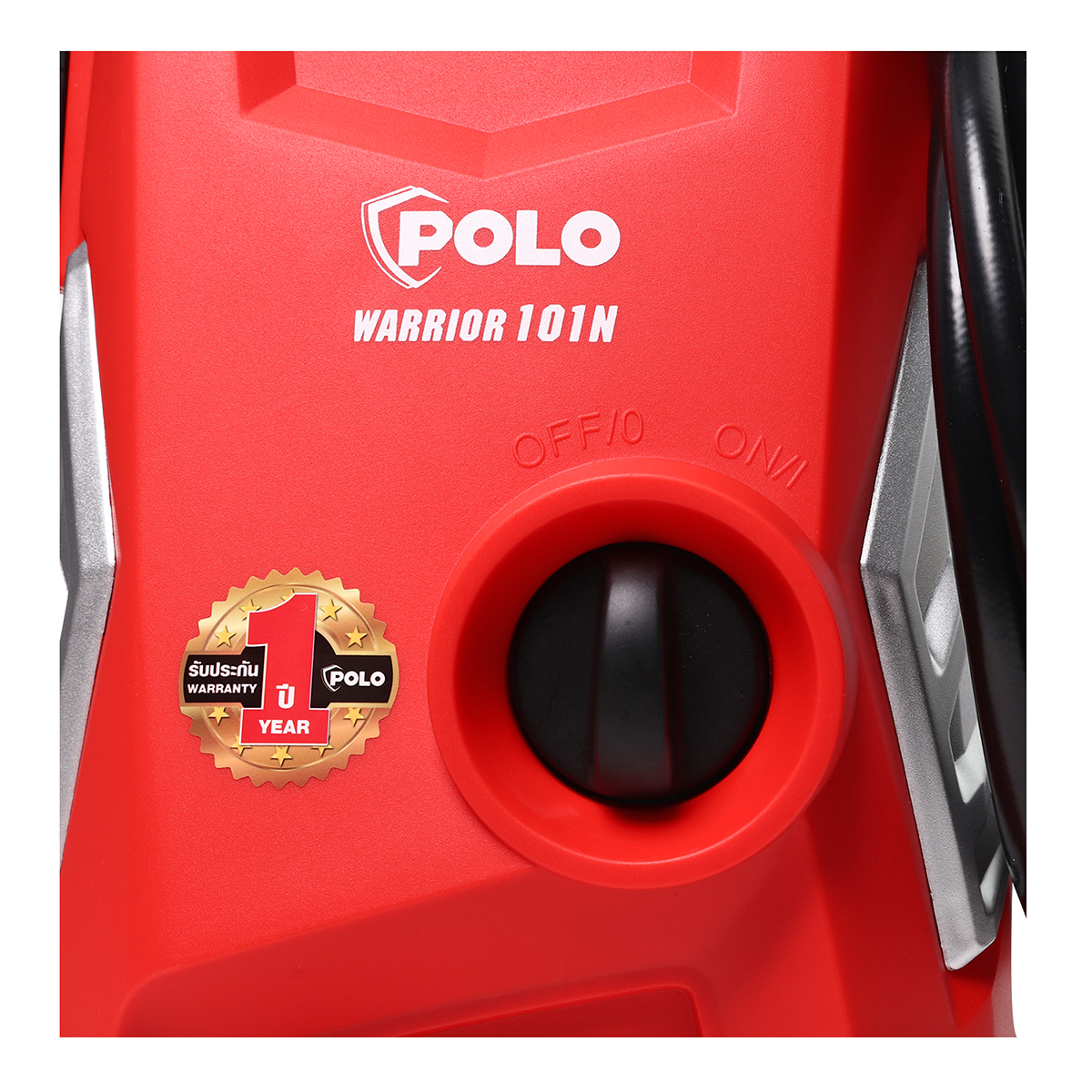 ปั๊มอัดฉีด / ปั๊มฉีดแรงดันสูง POLO รุ่น WARRIOR-101N [100บาร์] 220V 1400W 330ลิตร/ชั่วโมง
