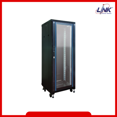 ขายถูก ตู้ LINK 19″ GLASS RACK 36U, (60 x 60 x 180 cm.) Black [CH-60636GS] *ส่งฟรีเขต กทม.และปริมณฑล*