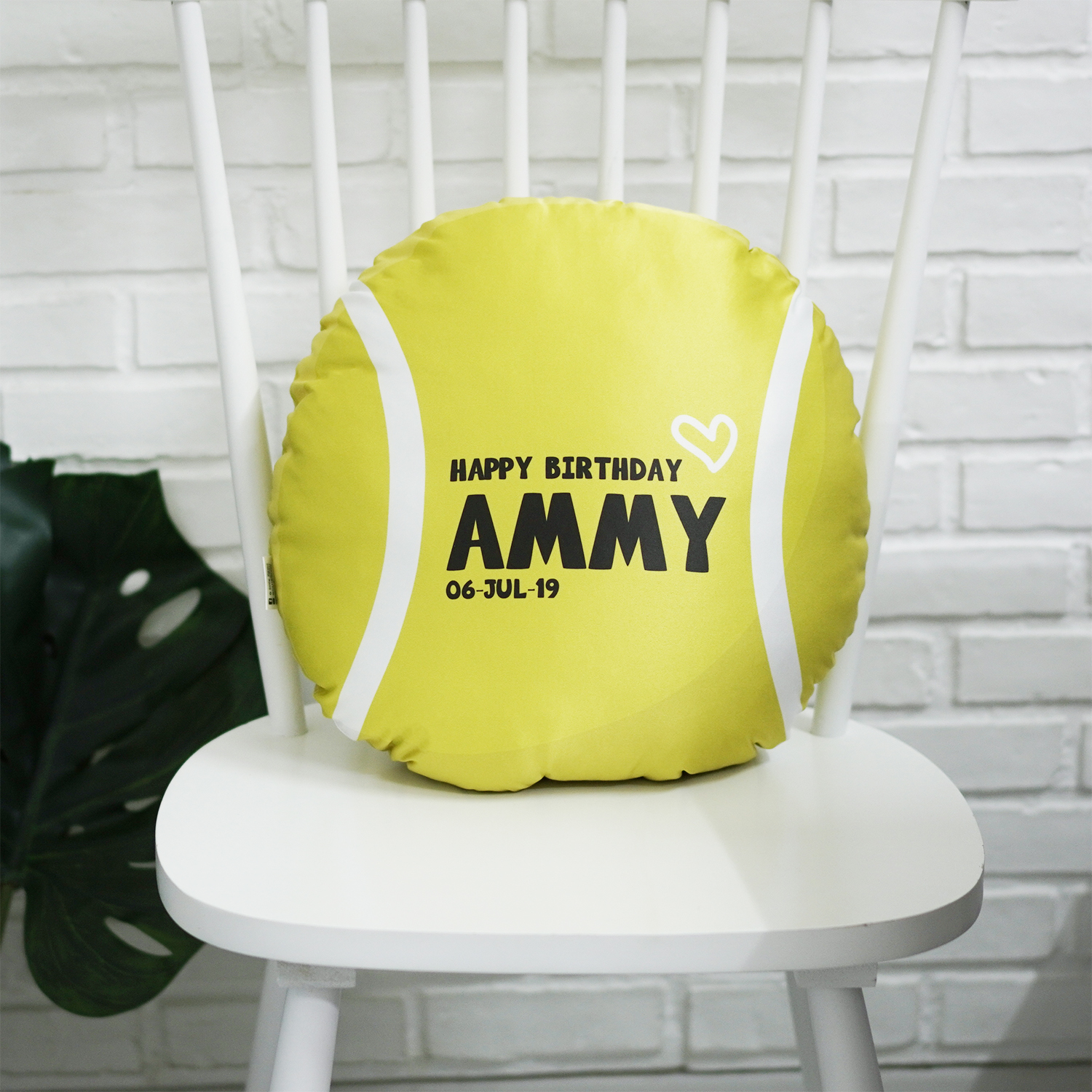 หมอนลายลูกเทนนิส - Tennis