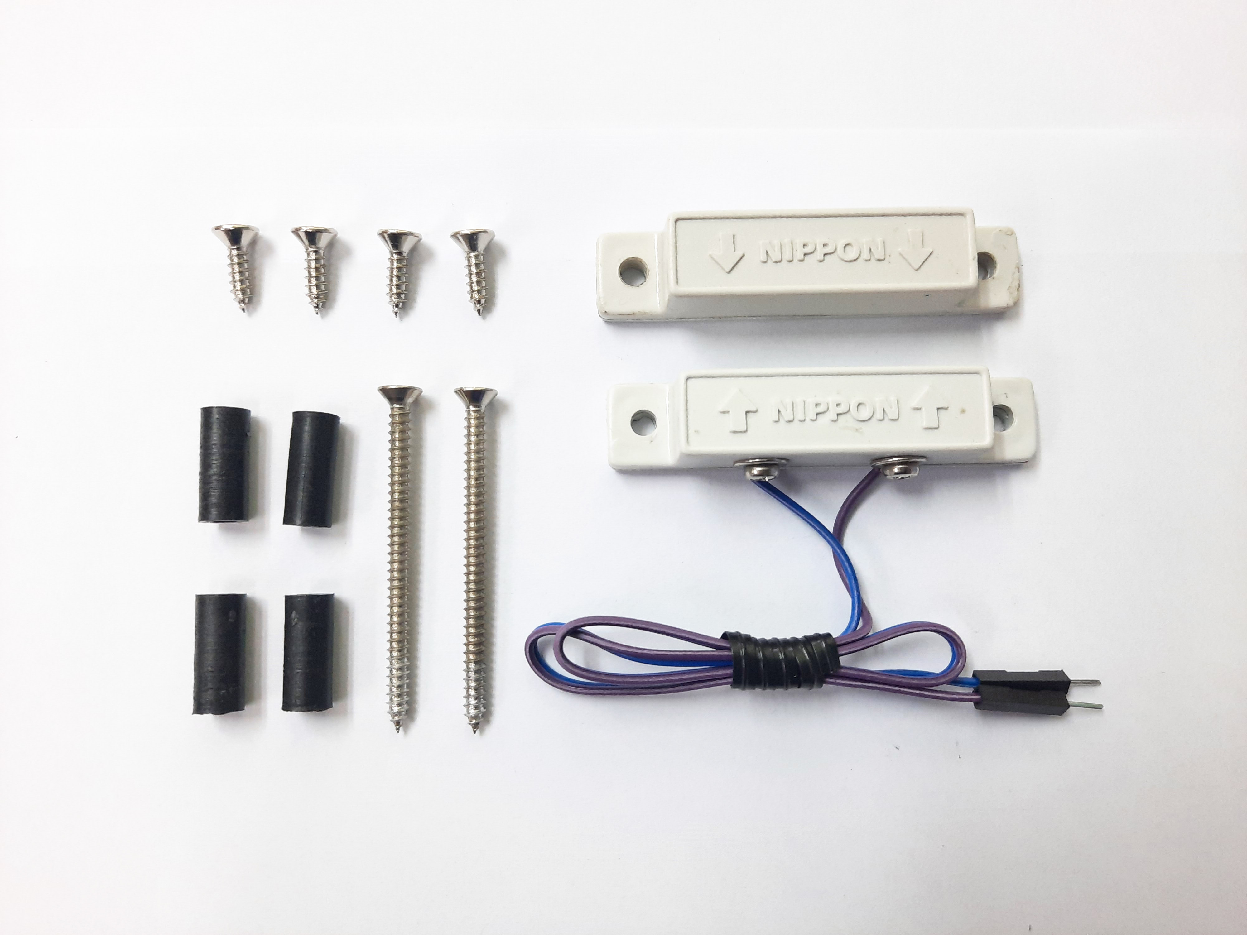 DIY PROJECT MP1003 เตือนเปิดประตูค้างหน่วงเวลาพร้อมไฟกระพริบ