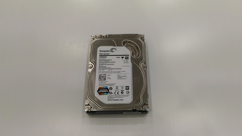 Seagate 2TB. ประกัน 2018