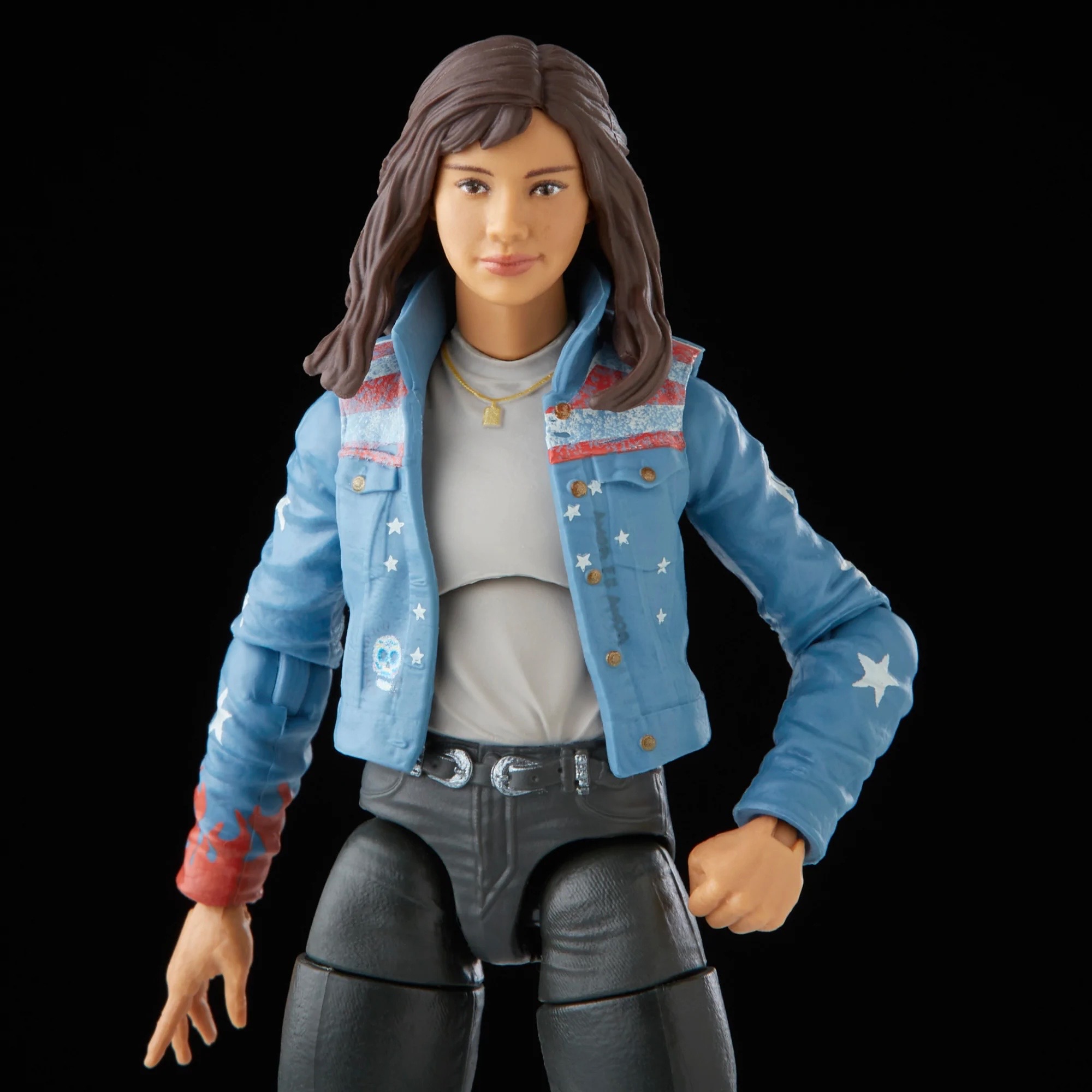 Hasbro Marvel Legends Series Doctor Strange In The Multiverse of Madness America Chavez 6-inch Figure ฮาสโบร มาร์เวล เลเจนด์ ซีรี่ย์ส หุ่นโมเดลฟิกเกอร์ ด็อกเตอร์ สเตรนจ์ อิน ดิ มัลติเวิร์ส ออฟ แมดเนส อเมริกา ชาเวซ ขนาด 6 นิ้ว (No BAF) ลิขสิทธิ์แท้