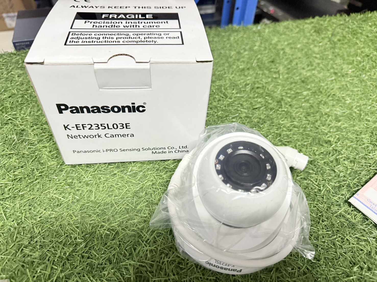 กล้องวงจรปิด Panasonic รุ่น K-EF235L03E มี 100 ตัว ราคาตัวละ 999 บาม