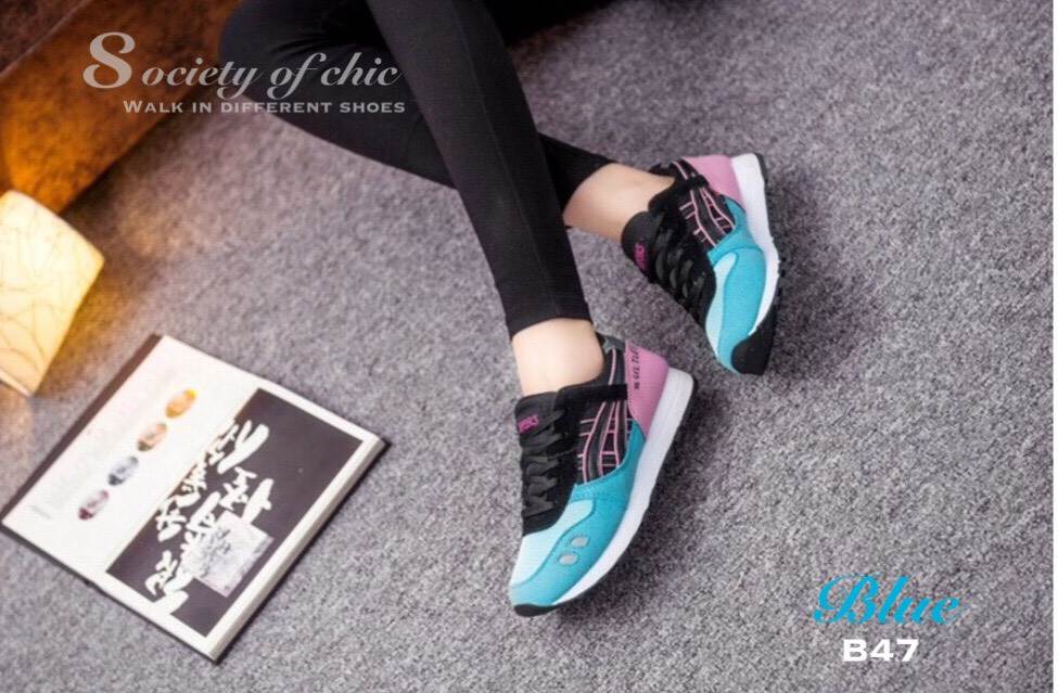 รองเท้าผ้าใบ Onitsuka Tiger Pastel (สีเทา)