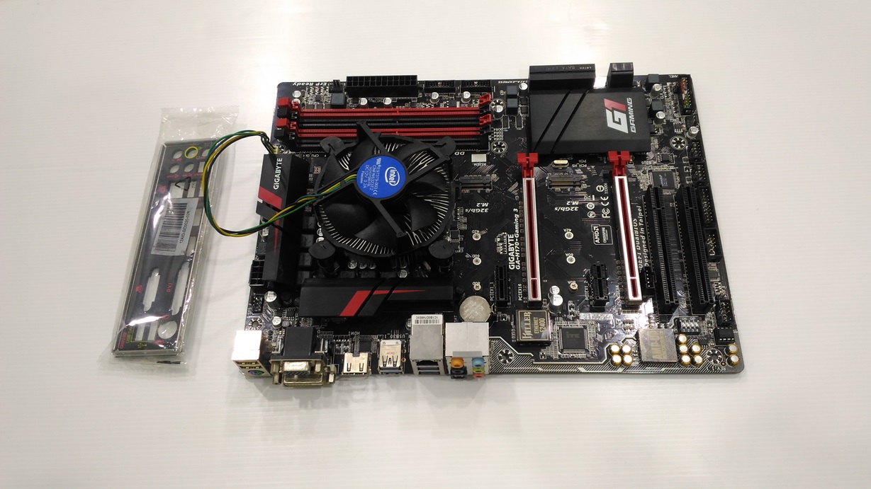 GIGABYTE H170 Gaming3 + i3-6100