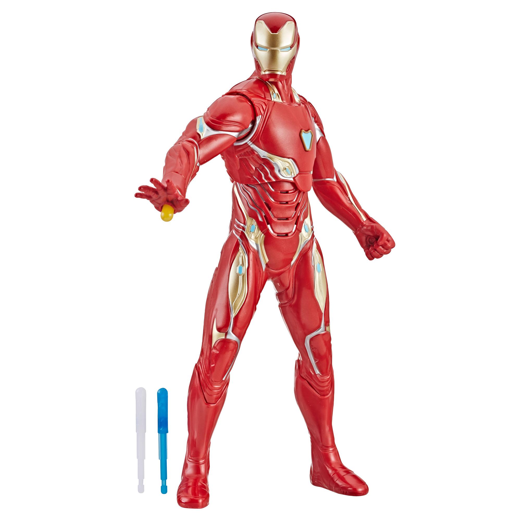 Hasbro Marvel Avengers : Endgame Repulsor Blast Iron Man 13-Inch Figure หุ่นโมเดลฟิกเกอร์ ไอรอนแมน ขนาด 13 นิ้ว ปล่อยลำแสงได้ มีเสียง 15 คำพูด ลิขสิทธิ์แท้