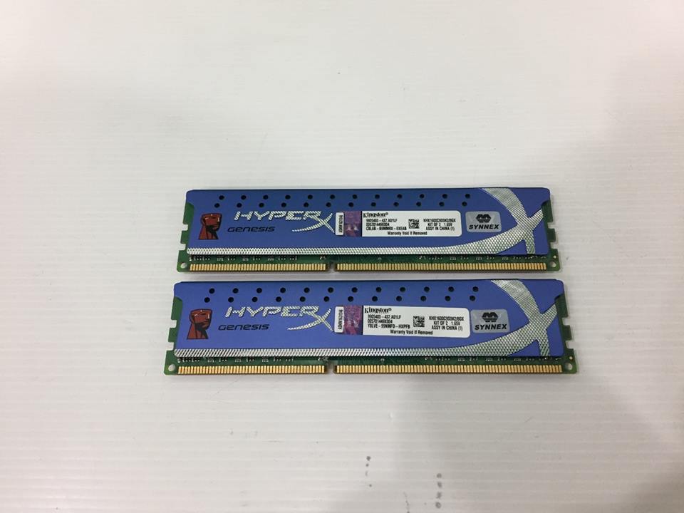 8GB. DDR-3 1600 4GB.X2 KINGSTON Genesis HyperX