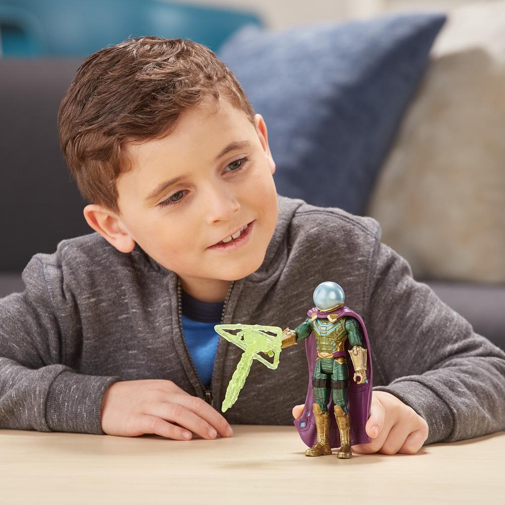 Hasbro Marvel Spider-Man Far From Home Mysterio 6-Inch Action Figure ฮาสโบร มาร์เวล หุ่นโมเดลฟิกเกอร์ มิสเตริโอ้ ขนาด 6 นิ้ว ลิขสิทธิ์แท้