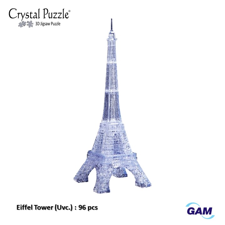UV Eiffel Tower_3D Crystal Puzzle