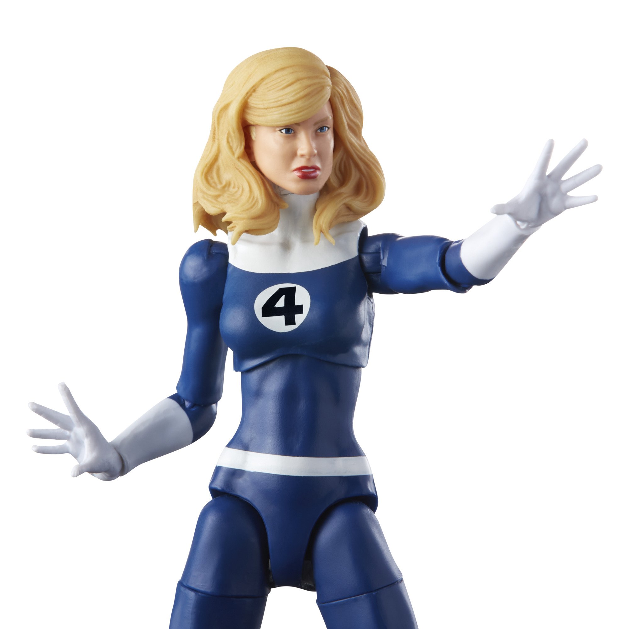Hasbro Marvel Legends Series Retro Fantastic Four Invisible Woman 6-Inch Action Figure ฮาสโบร มาร์เวล เลเจนด์ แฟนแทสติก โฟร์ หุ่นโมเดลฟิกเกอร์ อินวิซิเบิล วูแมน ขนาด 6 นิ้ว ลิขสิทธิ์แท้