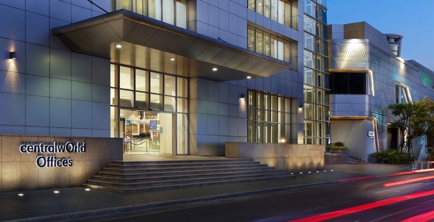 อาคารเซ็นทรัลเวิลด์ ออฟฟิศเศส (CentralwOrld Offices) สำนักงานให้เช่าใจกลางกรุงเทพฯ ติดห้างเซ็นทรัลเวิลด์ ราชดำริ ราชประสงค์ ปทุมวัน