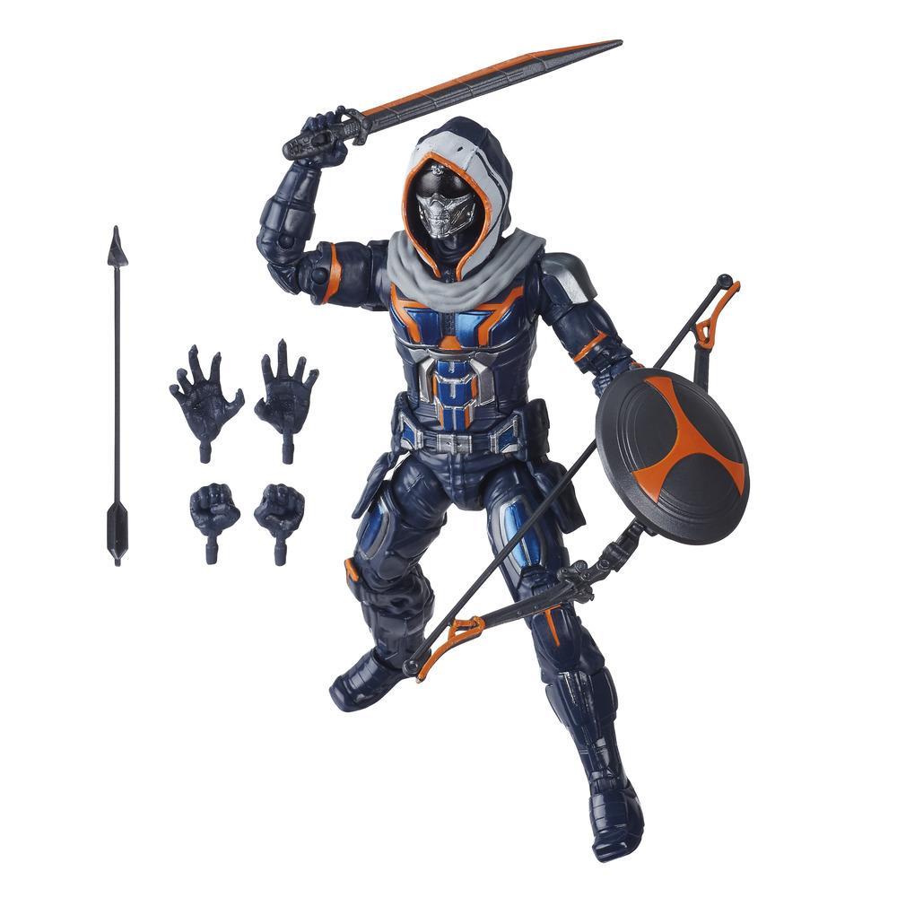 Hasbro Marvel Legends Series Black Widow Taskmaster 6-inch Figure ฮาสโบร มาร์เวล เลเจนด์ ซีรี่ย์ส อเวนเจอร์ส หุ่นโมเดลฟิกเกอร์ แบล็ค วิโดว์ ทาสก์มาสเตอร์ ขนาด6 นิ้ว ลิขสิทธิ์แท้